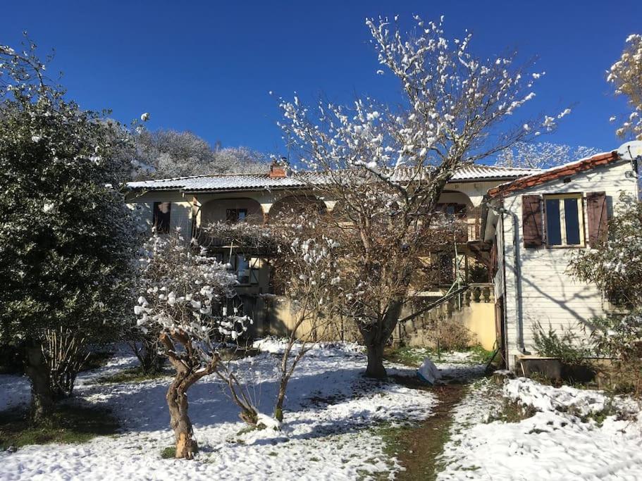 Lerable Pourpre De La Grotte Au Lion Villa Arbon Exteriör bild